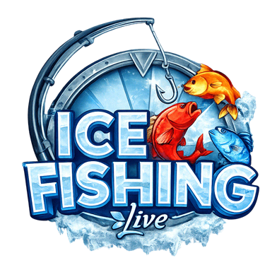 Ice Fishing slot met winterthema en bonus visspeelronde